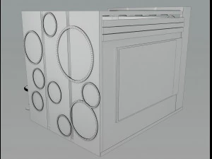 Booth Exhibition Stand a 5 3D Model