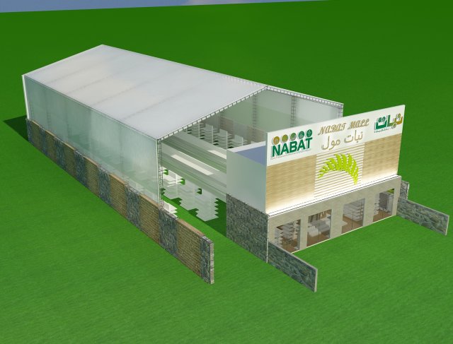 Booth Exhibition Stand a 52 Modelo 3D .c4d .max .obj .3ds .fbx .stl .blend 