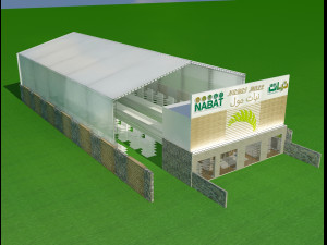 Booth Exhibition Stand a 52 Modelo 3D