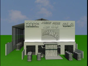 Booth Exhibition Stand a 52 3D Model