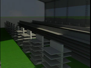 Booth Exhibition Stand a 52 3D Model