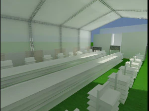 Booth Exhibition Stand a 52 3D Model