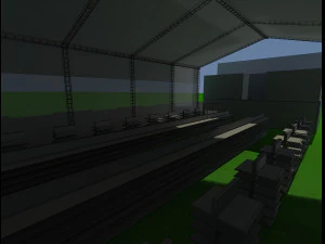 Booth Exhibition Stand a 52 3D Model