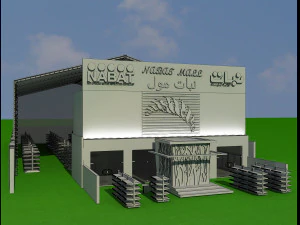 Booth Exhibition Stand a 52 3D Model