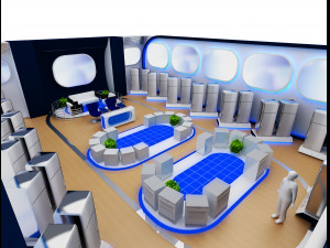 Booth Exhibition Stand a 68 3D 模型