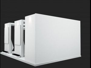 Booth Exhibition Stand a506 3Dモデル