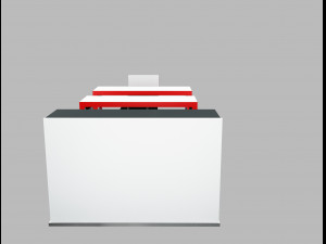 Booth Exhibition Stand a506 3Dモデル