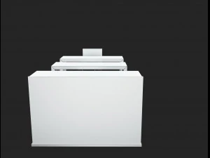 Booth Exhibition Stand a506 3D Model