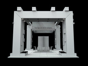 Booth Exhibition Stand a 507 3D 模型