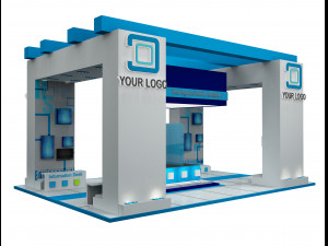 Booth Exhibition Stand a 507 3D 模型