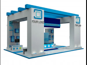 Booth Exhibition Stand a 507 3D Model