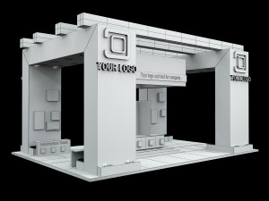 Booth Exhibition Stand a 507 3D 模型