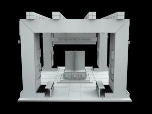 Booth Exhibition Stand a 507 3D Model