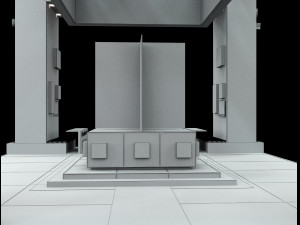 Booth Exhibition Stand a 507 3D 模型