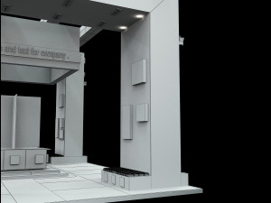 Booth Exhibition Stand a 507 3D 模型