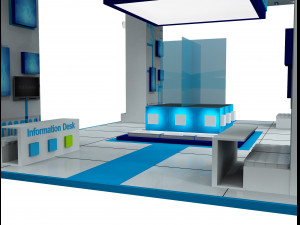 Booth Exhibition Stand a 507 3D 模型