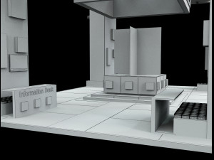 Booth Exhibition Stand a 507 3D 模型