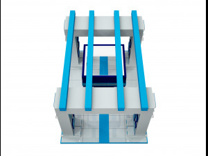 Booth Exhibition Stand a 507 3D 模型