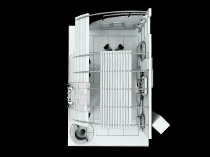 Booth Exhibition Stand a508 3D Model