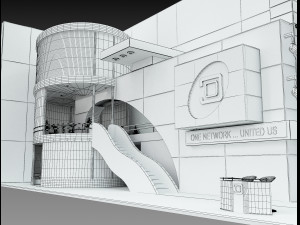 Booth Exhibition Stand a 509 3D Model