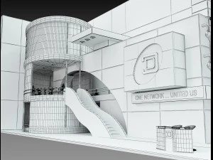 Booth Exhibition Stand a 509 3D Model