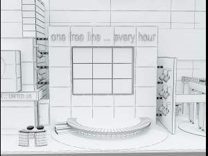 Booth Exhibition Stand a 509 3D Model