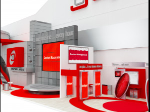 Booth Exhibition Stand a 509 3D Model
