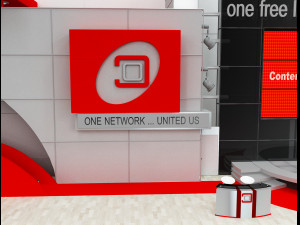 Booth Exhibition Stand a 509 3D Model