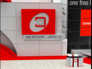 Booth Exhibition Stand a 509 3D Model