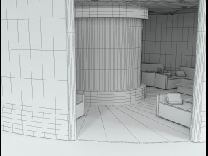 Booth Exhibition Stand a 509 3D Model