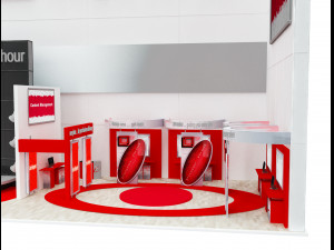 Booth Exhibition Stand a 509 3D Model