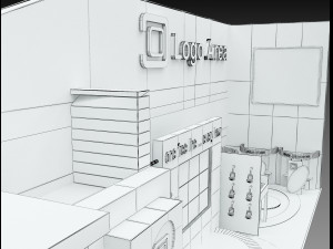 Booth Exhibition Stand a 509 3D Model