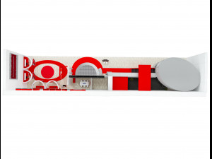 Booth Exhibition Stand a 509 3D Model