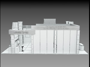 Booth Exhibition Stand a 510 Modèle 3D