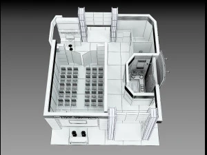 Booth Exhibition Stand a 510 3D Model