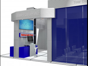 Booth Exhibition Stand a 510 Modèle 3D