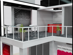 Booth Exhibition Stand a 511 3D 모델