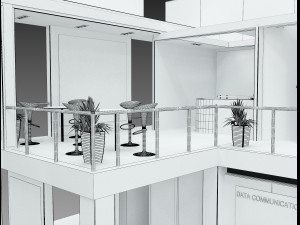Booth Exhibition Stand a 511 3D 모델
