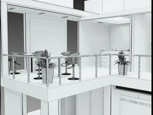Booth Exhibition Stand a 511 3D Model