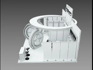 Booth Exhibition Stand a 512 3D Model