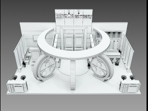 Booth Exhibition Stand a 512 Modelo 3D