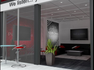 Booth Exhibition Stand a 513 3D 모델