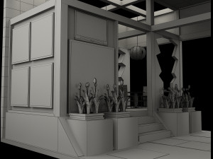 Booth Exhibition Stand a 515 Modelo 3D