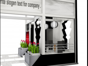 Booth Exhibition Stand a 515 Modelo 3D