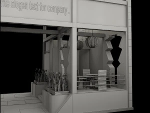 Booth Exhibition Stand a 515 3D Model