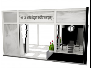 Booth Exhibition Stand a 515 Modelo 3D