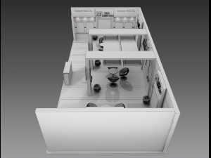 Booth Exhibition Stand a 517b 3D 模型