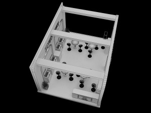 Booth Exhibition Stand a 518a Modelo 3D