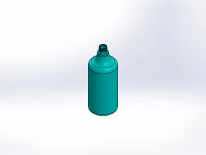 1 liter bottle 3D Model