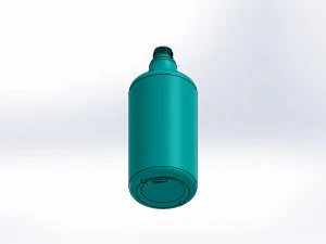 1 liter bottle 3D Model
